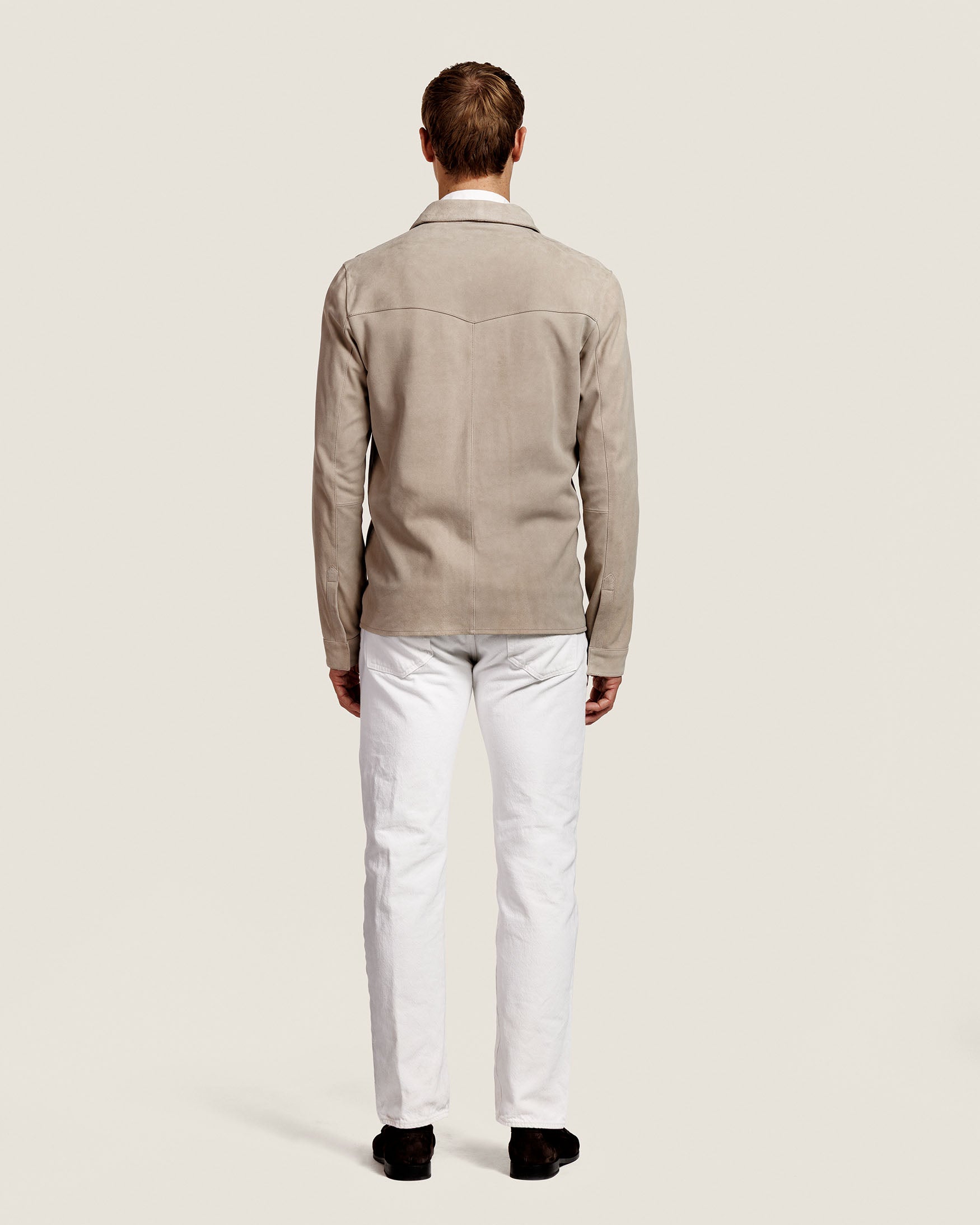 Robert - Suede overshirt