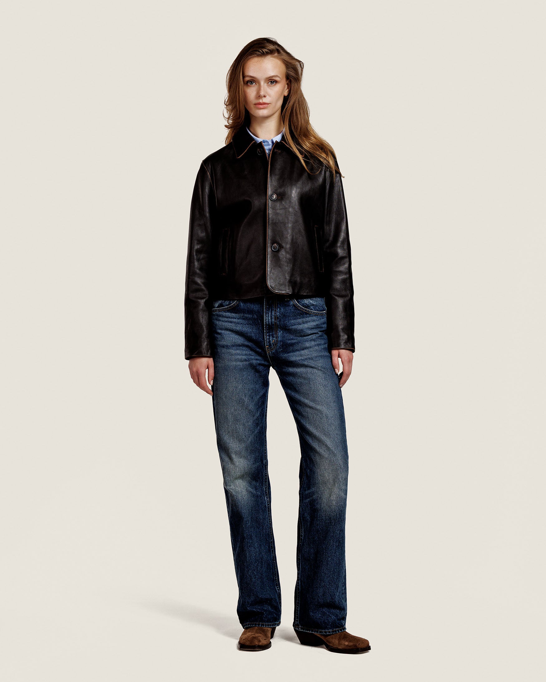 Rocky - Leather Jacket