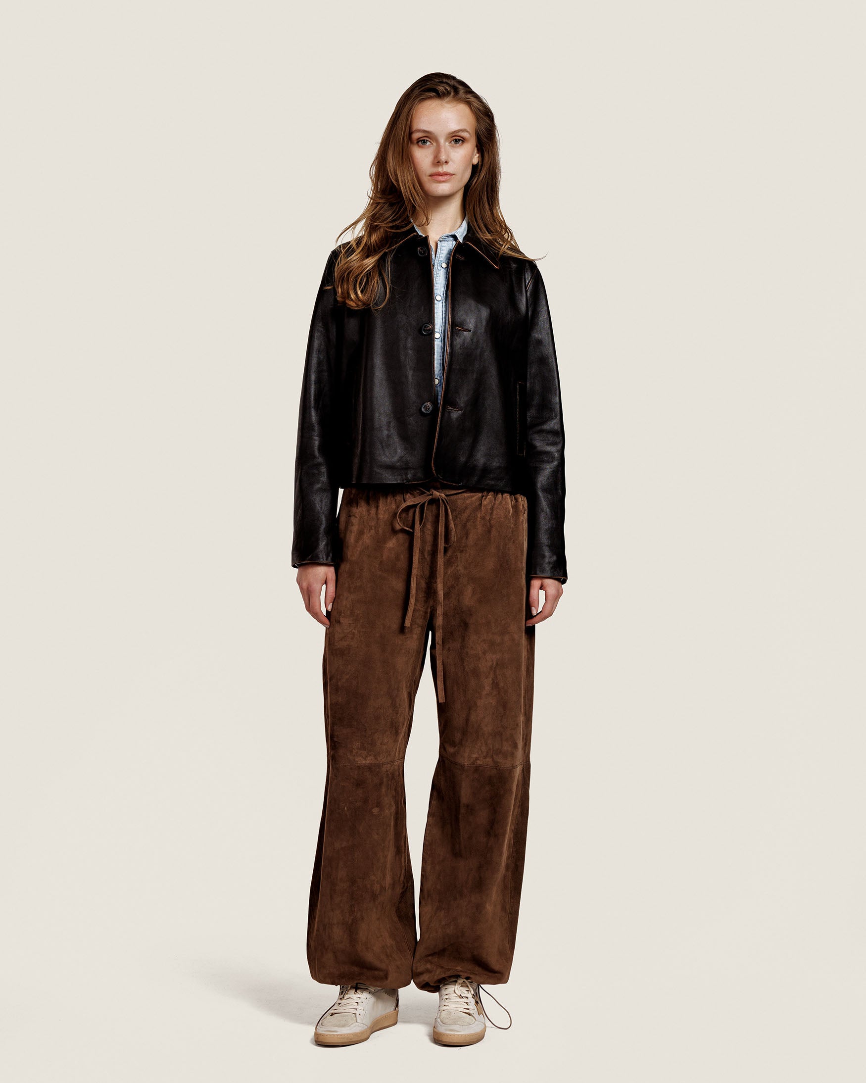 Ruby - Suede Trousers