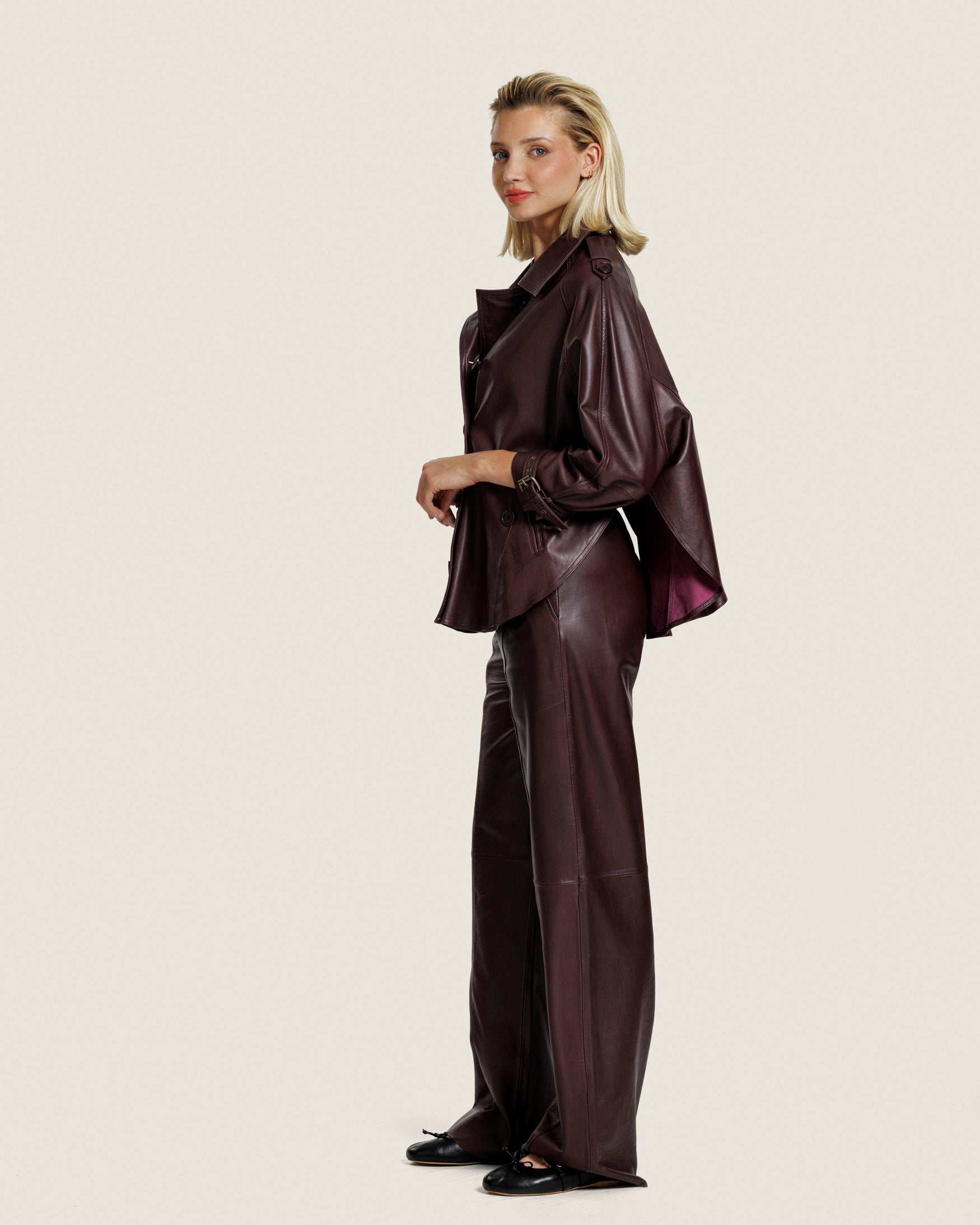 Lucca - Leather Trousers