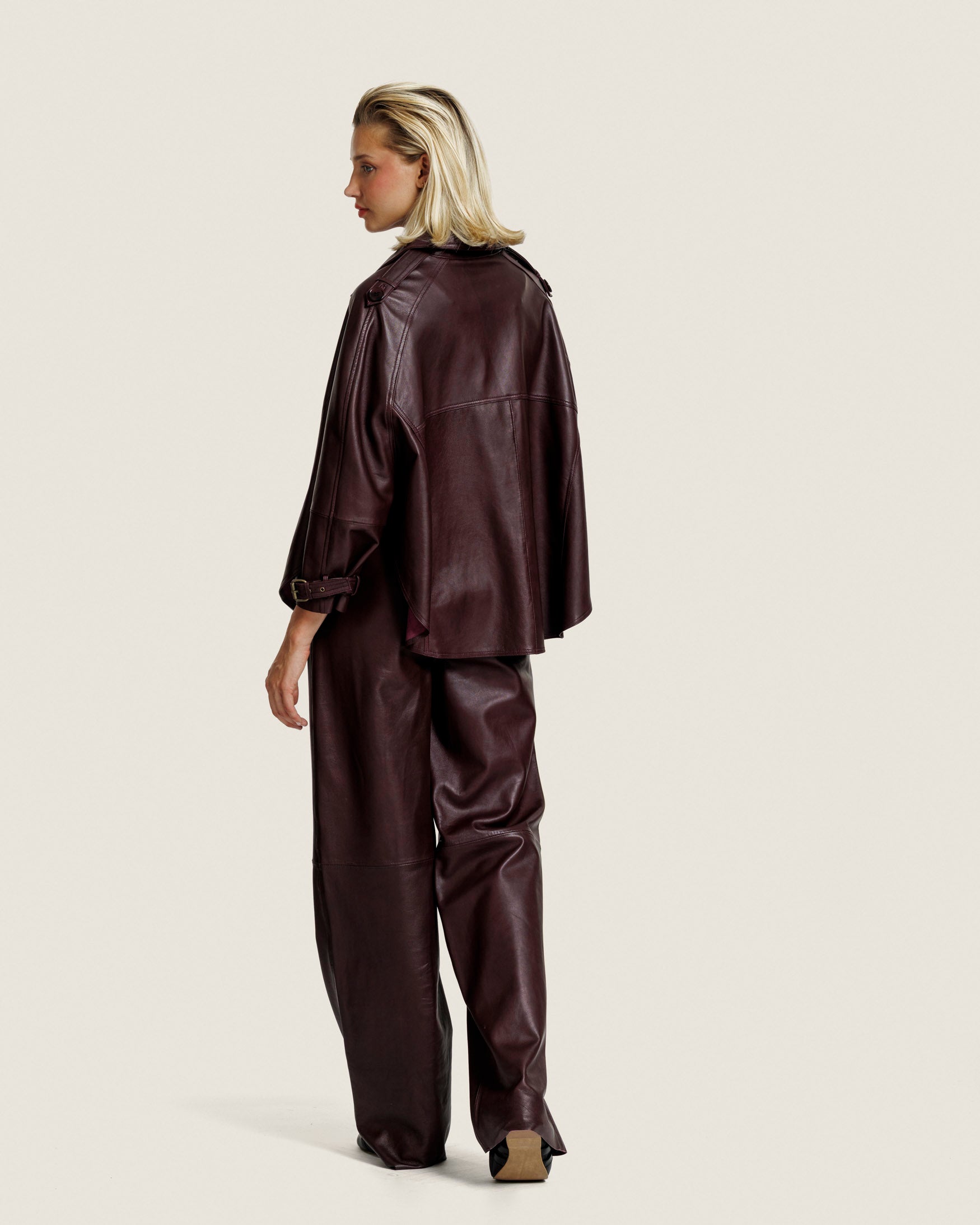 Lucca - Leather Trousers