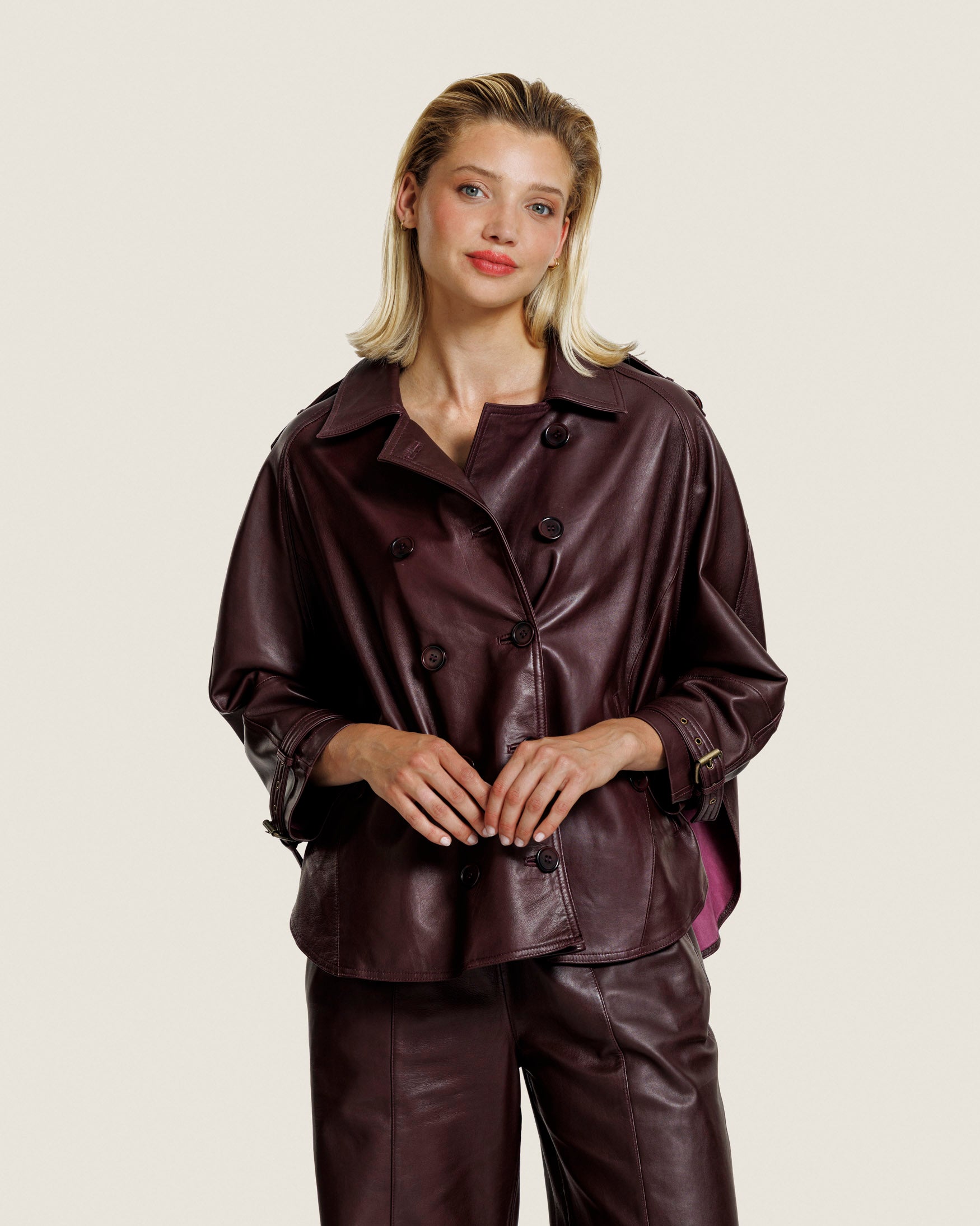 Lucca - Leather Trousers